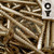 Silicon Bronze Screw - Square Drive Flat Head 14g x 1-1/2" (38mm)