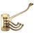 Brass Folding Coat Hook - 4 Arm