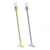 White navigation light in brass