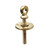 Davey Brass Table Screw with Eye