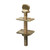 Davey Brass Table Screw with Thumb Screw