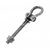 Davey Manganese Bronze/Brass Ring Bolt - Chrome-Plated 