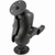 Ram Mounts Size E Double Ball Mount with Two Large Round Plates Short Arm