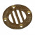Spartan Bronze Scupper Strainer Plate