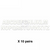 Self Adhesive Letters, White 75mm (Pack of 10)