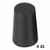 Black Rubber Bungs (25 pack)