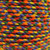 POSH Polyester Rope - 3 Strand Rainbow 6mm (per metre)