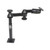 Ram Mounts Size C Tele-Pole 8\" Upper Pole 9\" Lower Pole Double Swing Arms and Round Plate