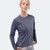 Zhik Womens UVActive Long Sleeve Tech Top - Slate