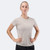 Zhik Womens UVActive Short Sleeve Tech Tee - Stone