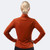 Zhik Womens UVActive 1/4 Zip Long Sleeve Tech Top - Red Earth