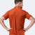Zhik Mens UVActive Short Sleeve Polo - Red Earth
