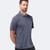 Zhik Mens UVActive Short Sleeve Polo - Slate