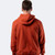 Zhik Mens Carbon Hoodie - Red Earth