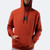 Zhik Mens Carbon Hoodie - Red Earth