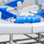 Atlantic Hard Self Centring Roller - Blue