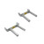 Atlantic Roller Brackets - Double Stem