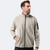 Zhik Mens Knit Fleece Jacket - Light Grey Marle