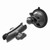 Ram Mounts Size B Twist-Lock Suction Cup Base with Double Socket Arm