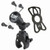 Ram Mounts Size B X-Grip UN7 Phone Mount with Tough-Claw Small Clamp Base (Short Arm)
