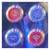 Viper Pro Stainless Steel Dual LED Switch Panel - 20A Blue/Red Backlit On/Off Switches