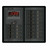Blue Sea Circuit Breaker Panel 360 DC Branch 12 Circuit, 100A