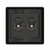 Blue Sea Panel 360 DC Dual 12V Socket