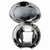 CanSB Chromed Plastic Shower Box - Hinged Lid