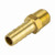 Hose Tail Brass Straight 1/4\" NPTM