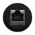 GME RJ45 Pass-Through Adaptor - Universal Round