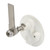 White Round Hatch Handle