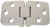 316 Stainless Steel Counter Top Hinge - Dual Pin (Pair)