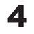 Self Adhesive Numbers - Black, 100mm (Pair)