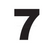 Self Adhesive Numbers - Black, 100mm (Pair)