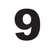 Self Adhesive Numbers - Black, 100mm (Pair)