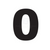 Self Adhesive Numbers - Black, 100mm (Pair)