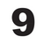Self Adhesive Numbers - Black, 165mm (Pair)