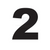 Self Adhesive Numbers - Black, 165mm (Pair)