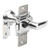 Stainless Steel Rim Latch Set - Surface Mount