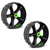 RAILBLAZA C-Tug Puncture Free Kiwi Wheels (Pair)
