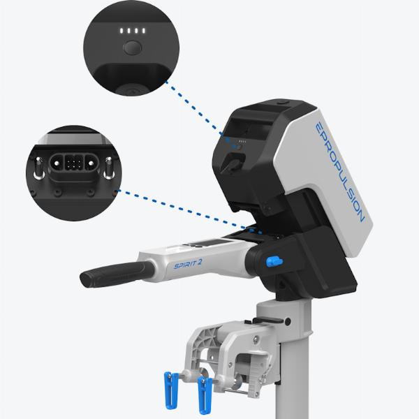 Spirit Control 2 ePropulsion Spirit 2 Electric Outboard with Tiller Control (SU-2000-X0 ...