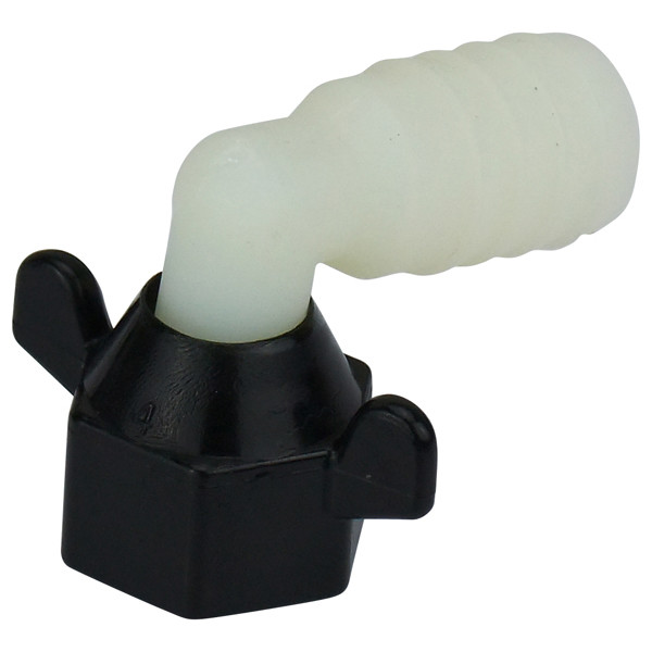 Wingnut swivel elbow fittings