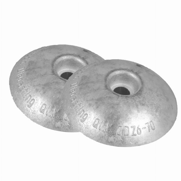 CAA Zinc Rudder Anode PAIR CDQ076