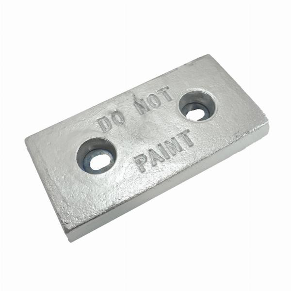CAA Zinc Bolt-On Anode CDZ8-126-1.25HZP