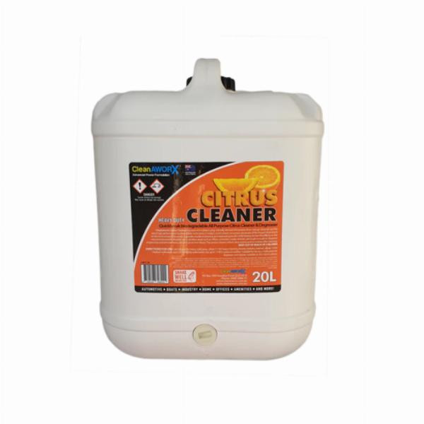 CleanAWORX Citrus Super Cleaner Degreaser Concentrate 20L