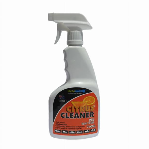 CleanAWORX Citrus Super Cleaner Degreaser RTU 750ml