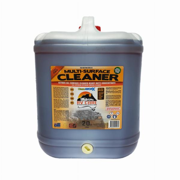 CleanAWORX RV Care Multi Surface Cleaner Citrus Concentrate 20L