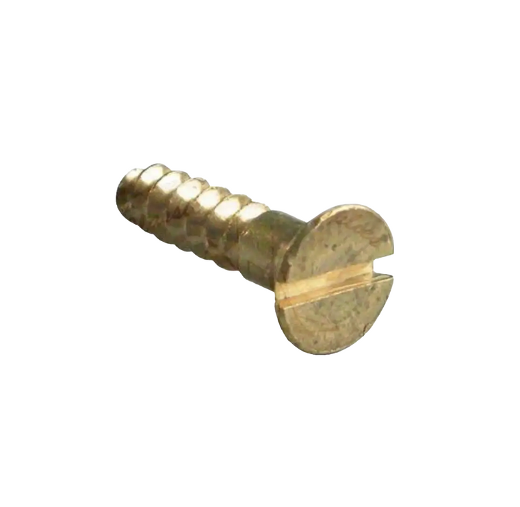 Brass Screw Slot Flat Head