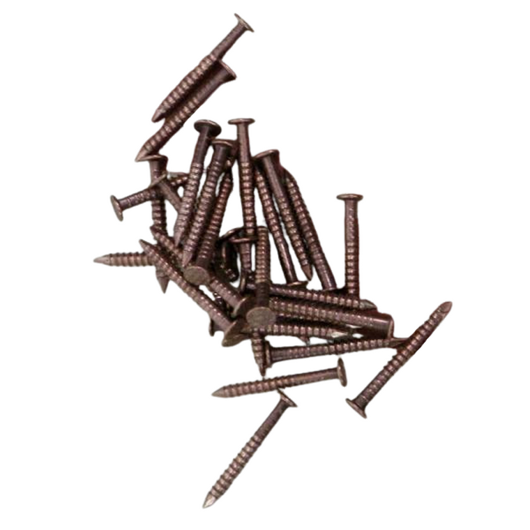 Flat Head Silicon Bronze Nails 20mm x 2mm