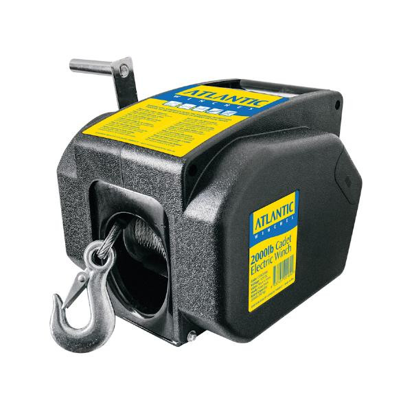 Atlantic Electric Boat Winch - 900kg - 12V